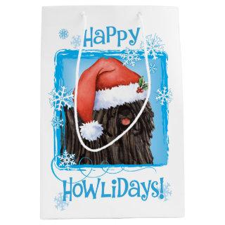 Happy Howlidays Puli Medium Gift Bag