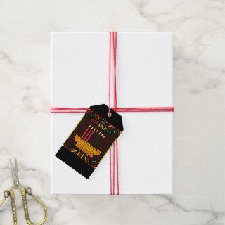 Happy Kwanzaa PopArt Gift Tags