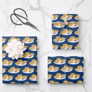 Happy Latkes Apple Sauce Sour Cream Hanukkah  Sheets
