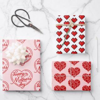 Happy Mother's Day Cute Heart  Sheets