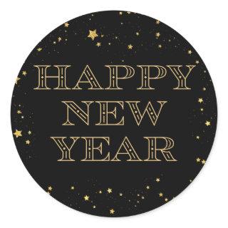 Happy New Year Sticker - New Year's Eve Party