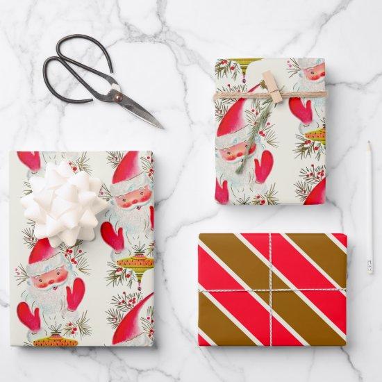 Happy Retro Santa  Sheets