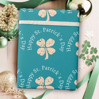 Happy St. Patrick`s Day Shamrock Clover