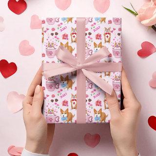 Happy Valentine's Corgi Day Pattern