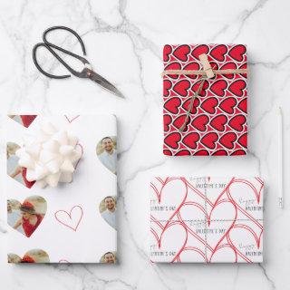 Happy Valentine's Day Heart Photo Simple   Sheets