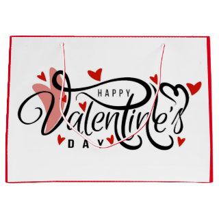 Happy Valentine's Day Large Gift Bag