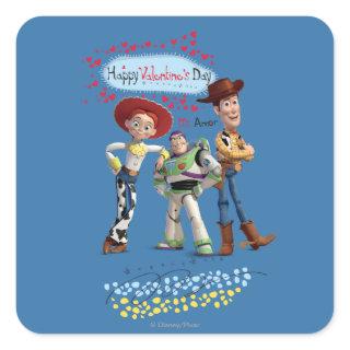 Happy Valentine's Day, Mi Amor Square Sticker