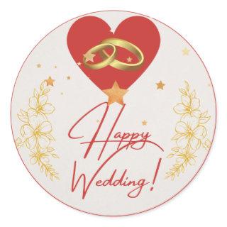 Happy wedding Sticker