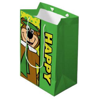 Happy Yogi Bear Medium Gift Bag