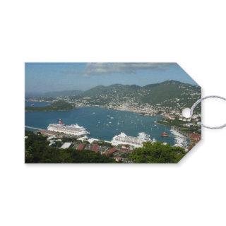 Harbor at St. Thomas US Virgin Islands Gift Tags