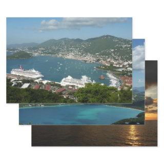 Harbor at St. Thomas US Virgin Islands  Sheets