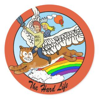 hard life sticker