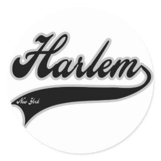 Harlem New York Classic Round Sticker