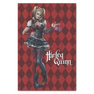 Harley Quinn With Fuzzy Dice Tissue Paper