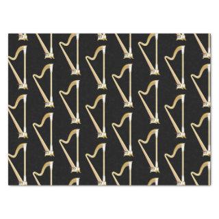 Harp Musician Music Teacher Tissue Paper