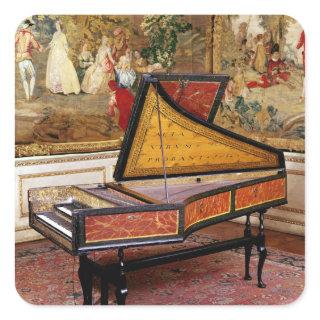 Harpsichord, 1634 square sticker