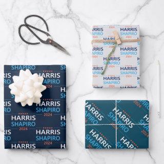 Harris Shapiro 2024 Kamala Harris Democrat  Sheets