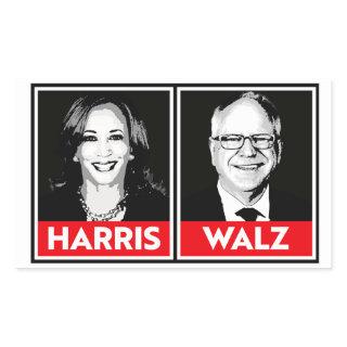 Harris Walz 2024 Rectangular Sticker