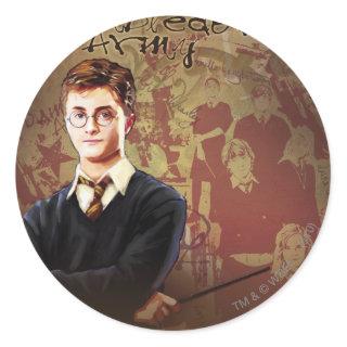 HARRY POTTER AND THE ORDER OF THE PHOENIX™ Collage Classic Round Sticker