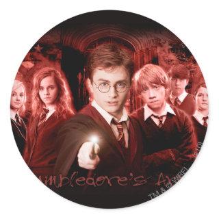 HARRY POTTER AND THE ORDER OF THE PHOENIX™ Red Classic Round Sticker