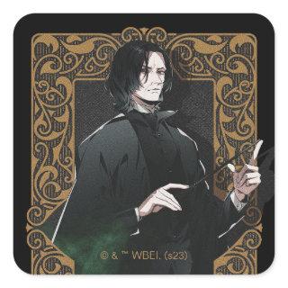 HARRY POTTER™ | Anime Snape Frame Graphic Square Sticker