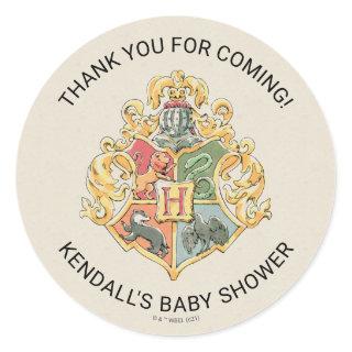 Harry Potter Baby Shower Thank You Classic Round Sticker