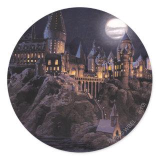 Harry Potter Castle | Great Lake to Hogwarts Classic Round Sticker
