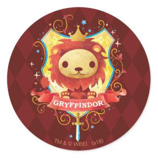 Harry Potter | Charming GRYFFINDOR™ Crest Classic Round Sticker