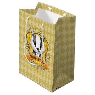 Harry Potter | Charming HUFFLEPUFF™ Crest Medium Gift Bag