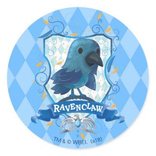 Harry Potter | Charming RAVENCLAW™ Crest Classic Round Sticker