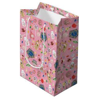 HARRY POTTER™ | Chocolate Frogs & Candy Pattern Medium Gift Bag