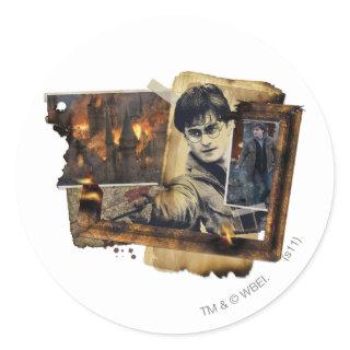 Harry Potter Collage 7 Classic Round Sticker