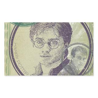 Harry Potter Collage 9 Rectangular Sticker
