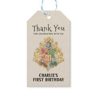 Harry Potter First Birthday Thank You Gift Tags
