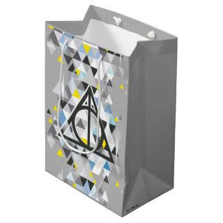Harry Potter | Geometric Deathly Hallows Symbol Medium Gift Bag