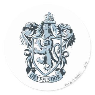 Harry Potter | Gryffindor Crest Blue Classic Round Sticker