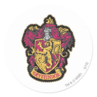 Harry Potter | Gryffindor House Crest Classic Round Sticker