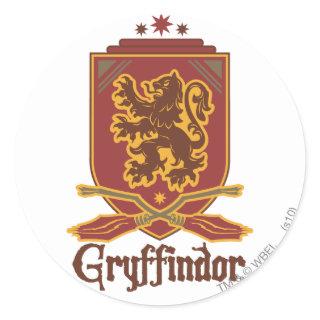 Harry Potter | Gryffindor QUIDDITCH™  Badge Classic Round Sticker