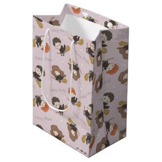 HARRY POTTER™, Hermione, & Ron Flying Pattern Medium Gift Bag