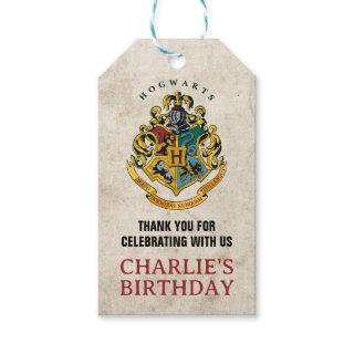 Harry Potter | Hogwarts Birthday Thank You Favor Gift Tags