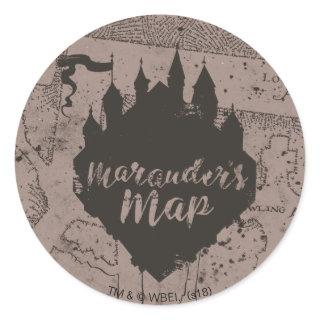 Harry Potter | HOGWARTS™ Castle Marauder's Map Classic Round Sticker