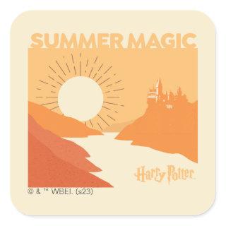 HARRY POTTER™ | HOGWARTS™ Summer Magic Square Sticker