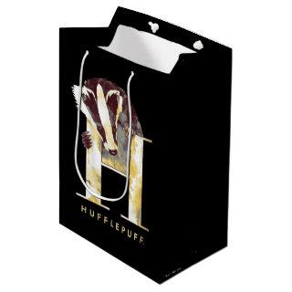 Harry Potter | HUFFLEPUFF™ Badger Watercolor Medium Gift Bag
