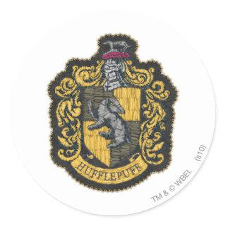 Harry Potter | Hufflepuff Crest Patch Classic Round Sticker