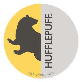 Harry Potter | Hufflepuff House Pride Graphic Classic Round Sticker