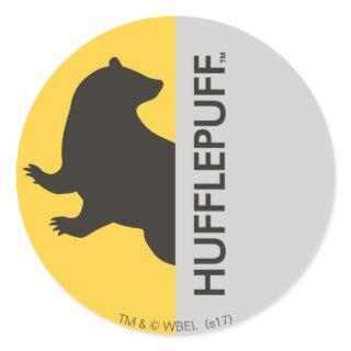 Harry Potter | Hufflepuff House Pride Graphic Classic Round Sticker