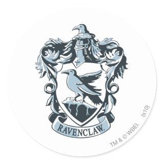 Harry Potter | Modern Ravenclaw Crest Classic Round Sticker