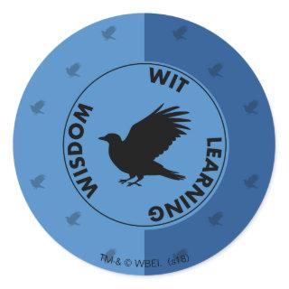 Harry Potter | RAVENCLAW™ House Traits Graphic Classic Round Sticker