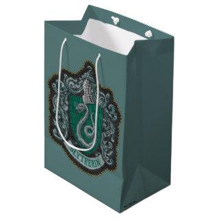 Harry Potter | Retro Mighty Slytherin Crest Medium Gift Bag