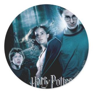 Harry Potter Ron Hermione In Forest Classic Round Sticker